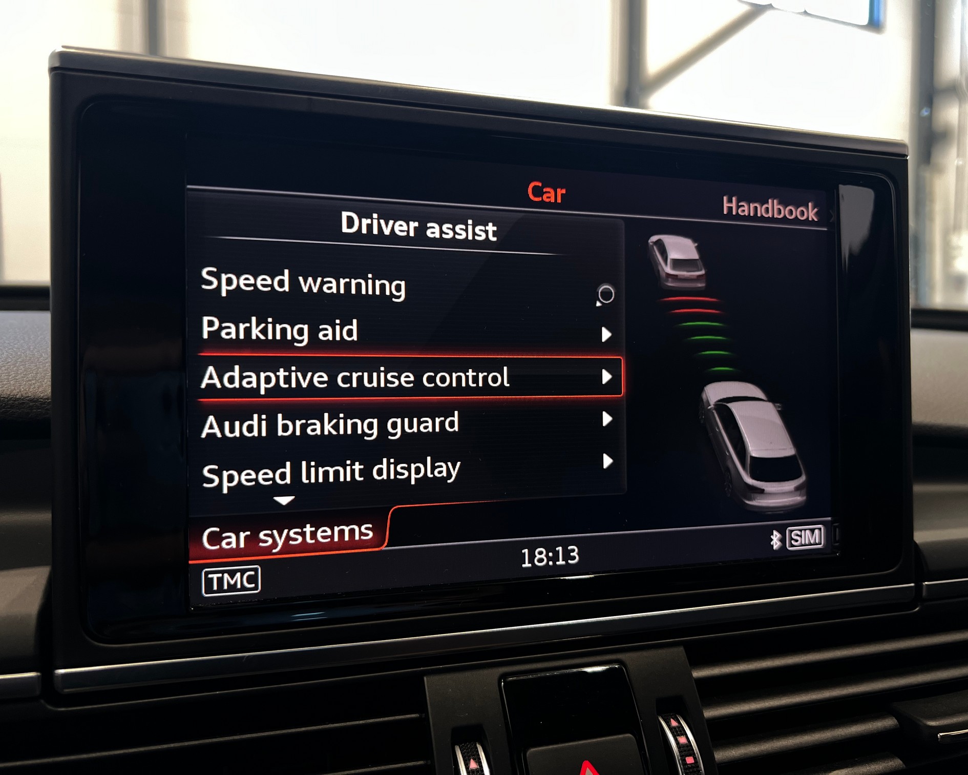 Audi Adaptive Cruise Controlfor Audi A6 4G